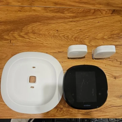 Ecobee4 Smart Programmable Thermostat - Black (EB-STATE4-01) - Image 1 of 4