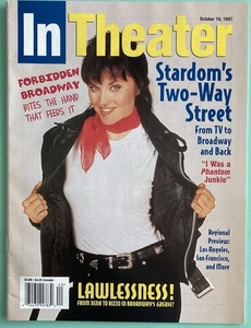 Lucy Lawless In Theater Magazine October 10 1997 as Betty Rizzo in Grease! /XENA - Picture 1 of 6