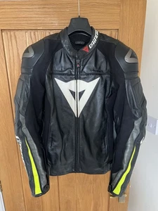 Dainese Super Speed Leather Jacket Size 50 - Picture 1 of 13