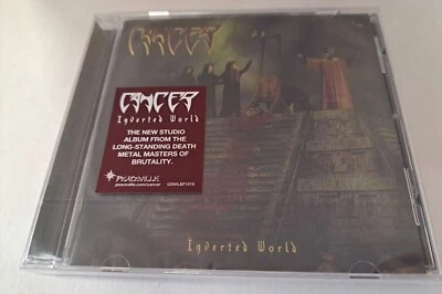 Cancer Inverted World New CD Death Metal Thrash - Image 1 of 2
