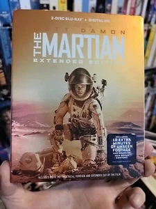 The Martian 2015 Blu-ray Rare Hard To Find Extended Edition W/ Slipcover - Picture 1 of 2