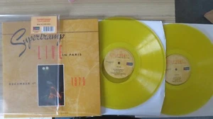 SUPERTRAMP LIVE IN PARIS IN DIFFRERENT SLEEVE, BRIGHT YELLOW VINYL AND WALLET - Imagen 1 de 6