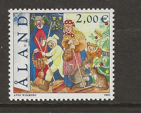 Natal Aland Finland 2002, sem marca de charneira (f198) - Imagem 1 de 1