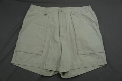 Pantalones Cortos de Pesca Columbia PFG Cintura Elástica Algodón Lona. Marfil, Hombre L. Usado en excelente estado!! Foto 1 de 4
