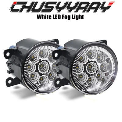 2x Luz antiniebla LED para parachoques izquierda y derecha para Jaguar S-Type 2004 2005 2006 2007 2008 Foto 1 de 4