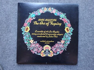 Bach-Malloch: The Art of Fuguing conducted by Lukas Foss. 1978. 2 LP set - Image 1 of 4