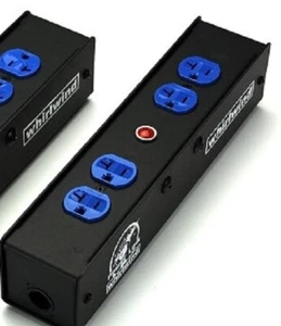Whirlwind PL1T-420BL Power Link AC Outlet Distro Neutrik Powercon true to Edison - Picture 1 of 3