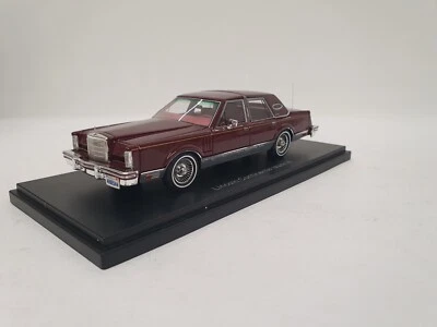 1/43 VERY RARE LINCOLN CONTINENTAL MARK VI SEDAN 1980 NEO 43544 NO MATRIX NO GLM - Image 1 of 4