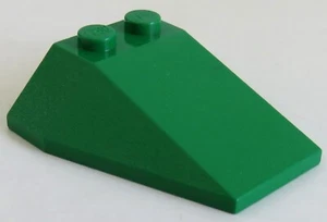 LEGO - Ecke / Wedge 4 x 4 schräg, grün # 6069 - Bild 1 von 2