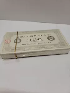 DMC Vintage Box Sealed Dollfus Mieg FlossYarn #221 Very Dark Shell Pink24Skeins - Picture 1 of 5