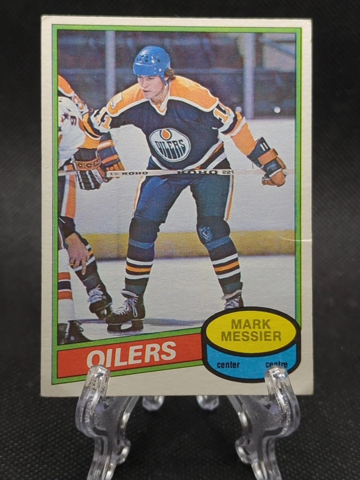 Mark Messier 1980-81 O-Pee-Chee Rookie Card #289