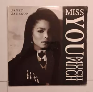 Sealed - Janet Jackson - Miss You Much - MAXI SINGLE - 1989 Original Pressing - Picture 1 of 2
