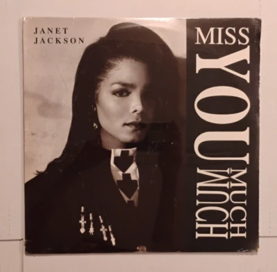 Sealed - Janet Jackson - Miss You Much - MAXI SINGLE - 1989 Original Pressing - Image 1 of 2