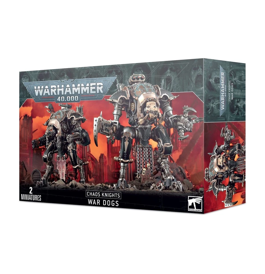 Games Workshop Warhammer 40,000 Chaos Knights: Wardogs - 2 Miniatures