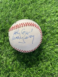 Harry Carey (Holy Cow) Autographed Baseball Cardinals White Sox Cubs - Picture 1 of 5