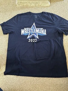 Camiseta Wrestlemania 2022 Dallas, Texas - I Was There Talla 3XL WWE AUTÉNTICA - Imagen 1 de 4