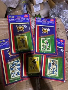 1997 UPPER DECK BASEBALL SUPER ACTION STICKUMS LOT OF 5 NEW SEALED - Picture 1 of 1