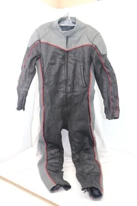 Unbranded Leather Motorcycle Suit Protective Racing Gear for Bikers Size Small - Bild 1 von 5