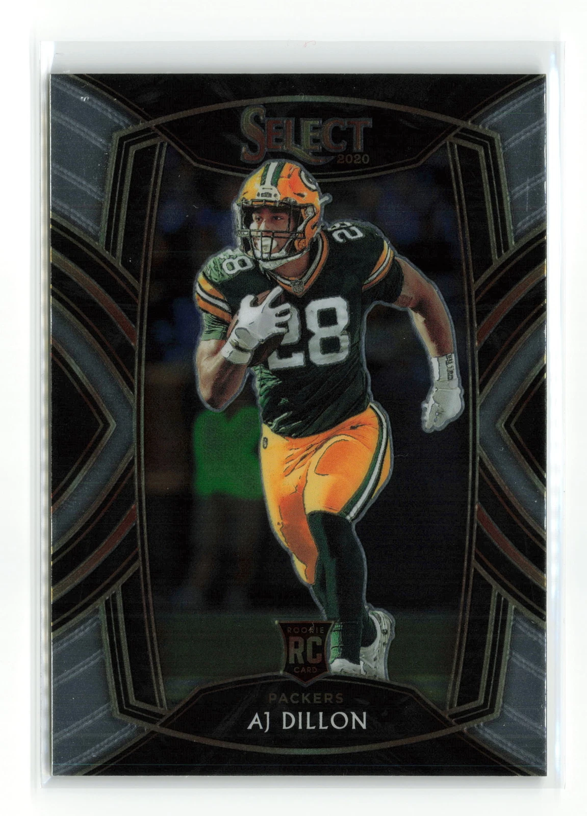 AJ DILLON #265 RC 2020 PANINI SELECT PACKERS Club