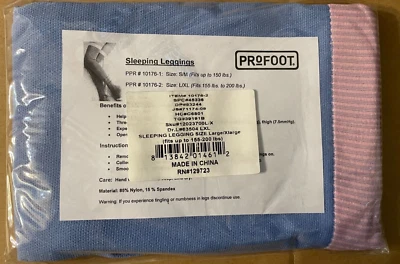 Leggings para Dormir L/XL Reducir Varicosas Araña Vena Muslo Alta Luz Compresión  Foto 1 de 2