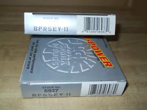 NGK SPARK PLUGS # 6937 BPR5EY-11 SET OF 8 V-POWER - Picture 1 of 4