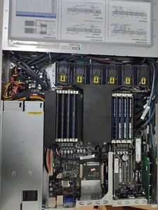 ASUS RS500A-E10-RS12U Server 12X2.5" With AMD EPYC 7502 ,256GB RAM, 10x 4TB NVME - Picture 1 of 3