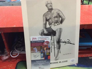 Classy Freddy Blassie .2003 Signed Autographed Auto 8x10 1995 WWF Promo JSA - Picture 1 of 5