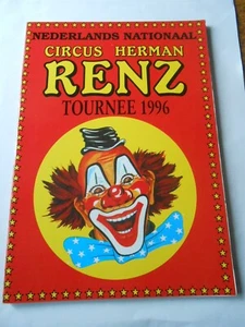 Programme Circo Circus Herman Renz Nederlands   1996 - Picture 1 of 1