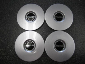 Set (4)  1995-1996 15" Mazda Millenia Silver Center Caps Hollander 64766 6-3/8" - Picture 1 of 9