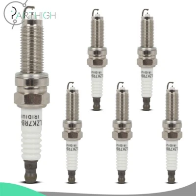 6x bujías de iridio para Honda Accord 2010-2017 Acura RDX 2013-2018 3,5 L 7751 Foto 1 de 4