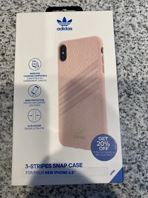 Adidas Originales Samba Rosa Serpiente Funda a Presión para iPhone XS Max - Rosa 6.5” Foto 1 de 4