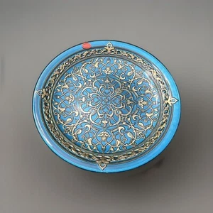Large Crystal Glass Plate 35 cm - Made In Poland- Stunning! - Picture 1 of 4