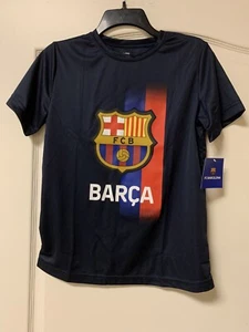NEW W TAGS - FCB Barcelona Soccer Kids Unisex Shirt - Large - MSRP $28 - Picture 1 of 5