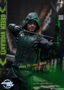 Soosootoys 1/6 Green vigilante Arrow Oliver Queen Stephen Amell Action Figure - Picture 1 of 11