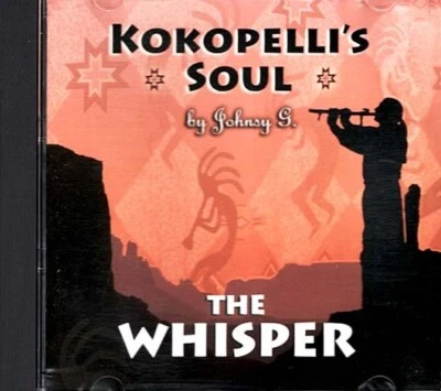Шепот - душа Кокопелли ~ шепот ~ коренных американцев ~ компакт-диск ~ б/у VG - Изображение 1 из 2