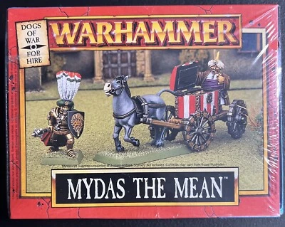 Warhammer Dogs Of War Mydas the Mean (1998) Sealed NIB OOP Metal Pewter Vintage - Image 1 of 4