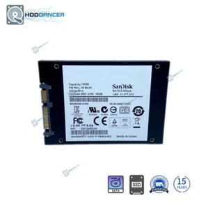 SDSA5GK-016G SanDisk SSD U100 16GB SATA 7mm 2.5" 6.0Gbps Solid State Drive New - Picture 1 of 7