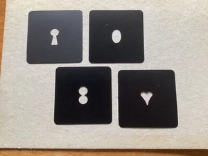 4 UNUSUAL FILTERS 69 x69 mm - Picture 1 of 1