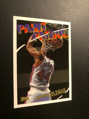 Tarjeta de baloncesto Derrick Coleman Topps 1994 # 103 hecha en EE. UU. Foto 1 de 4