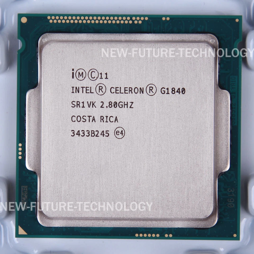 Intel Celeron Dual-Core G1840 SR1VK Processor 2.8 GHz LGA 1150/Socket H3 CPU - Image 1 of 1