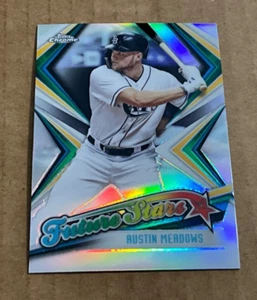2019 Topps Chrome Austin Meadows Future Stars FS-9 Tampa Bay Rays - Picture 1 of 2