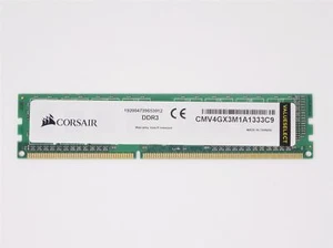 Corsair 4 GB (1x4GB) CMV4GX3M1A1333C9 DDR3-1333 PC3-10667U RAM (#1191) - Bild 1 von 1