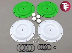 Compatible Aro EF637161-44-C Enviroflex Wet Side Repair Kit - PTFE / Santoprene - Picture 1 of 12