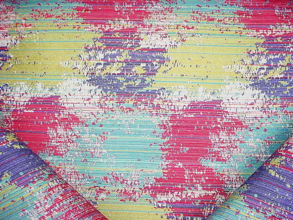 2-5/8Y Stroheim Schnabel Blue Brush Stroke Strie Tapestry Upholstery Fabric - Image 1 of 4