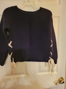 Ladies Navy Blue Sweater, sz XS, by Abercrombie & Fitch - Picture 1 of 4