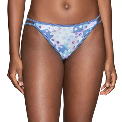 Bikini Vanity Fair Illumination NH con estampado de puntos de azúcar talla 6/mediano Foto 1 de 3