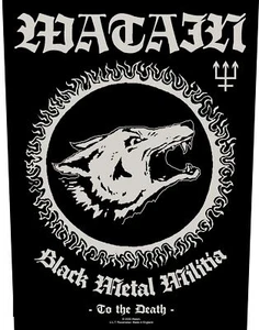 Watain - Black Metal Militia Back-Patch-29x35cm #137181 - Imagen 1 de 1