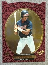 ANDRUW JONES 1995 Upper Deck SP RED Die Cut Rookie Card RC Braves HOF