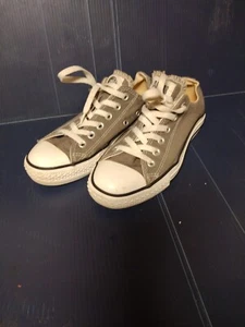 Converse Chuck Taylor All Star Low Gray Mens 5 Women's 7 Pre Owned - Picture 1 of 6
