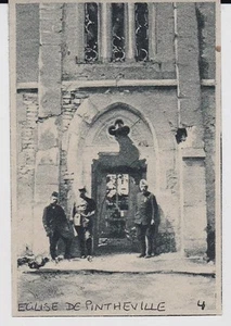 1915 -- DEVANT L EGLISE DE PINTHEVILLE 3I097 - Picture 1 of 1